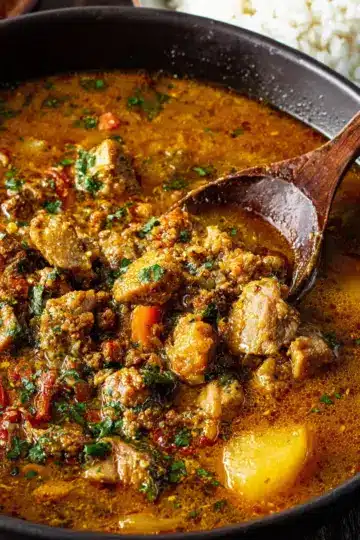 Green Chili Stew with Pork