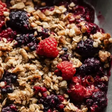 Triple Berry Crisp