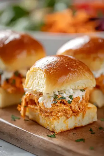 Buffalo Chicken Sliders