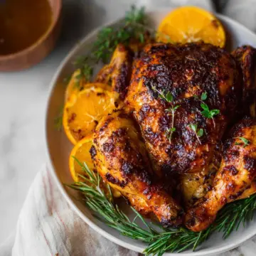 Honey Orange Roasted Chicken Recipe