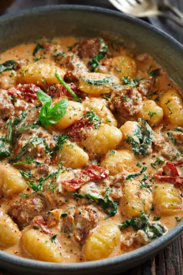 Creamy Sausage Gnocchi