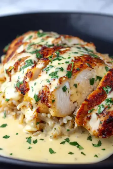 Mexican Chicken with Cheese Sauce