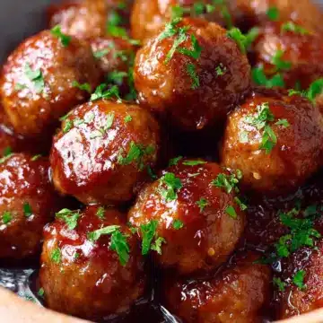 Grape Jelly Meatballs