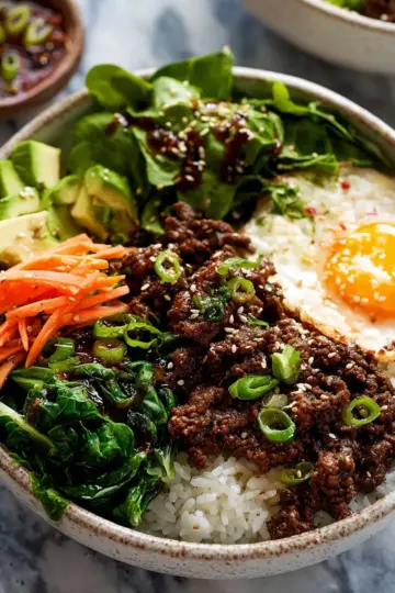 Korean Beef Bulgogi Rice Bowls