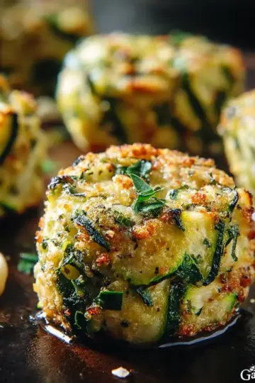 Zucchini Garlic Bites