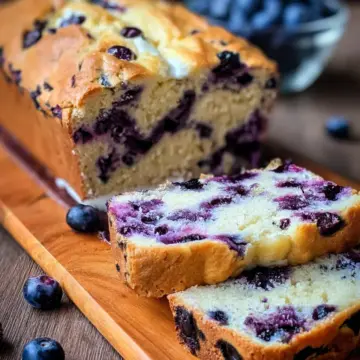 Blueberry Cream Cheese Bread