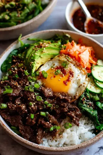 Korean Beef Bulgogi Rice Bowls
