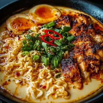 Fiery Chicken Ramen A Simple Spicy Creamy Recipe