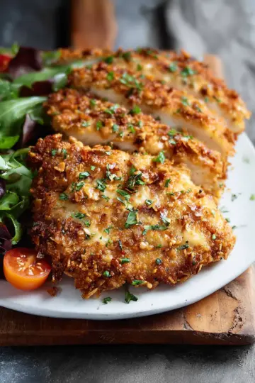 Pretzel Crusted Chicken