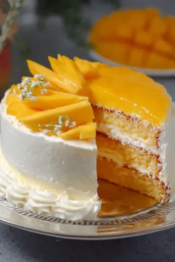 The SOFTEST Mango Cake