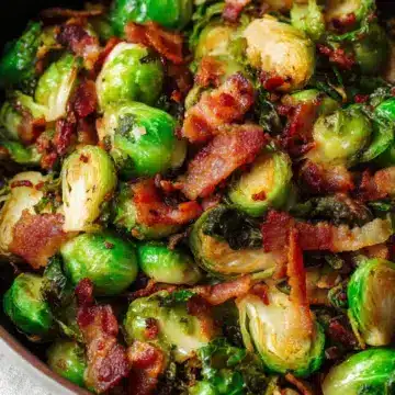 Easy Brussels Sprouts and Bacon Recipe