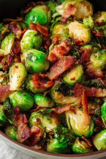 Easy Brussels Sprouts and Bacon Recipe