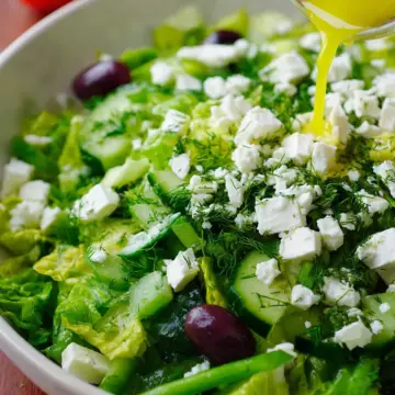 Maroulosalata – Greek Lettuce Salad