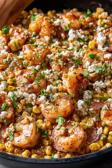 Shrimp Street Corn Skillet