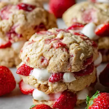 Strawberry Shortcake Cookies