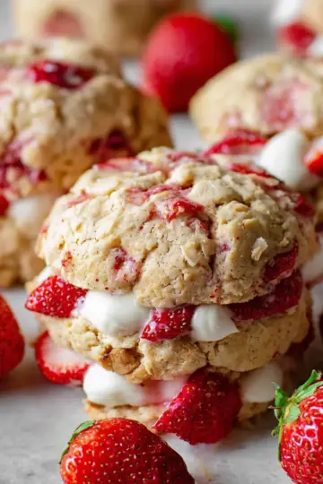 Strawberry Shortcake Cookies
