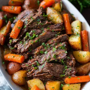 Perfect Slow Cooker Pot Roast