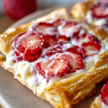 Easy Strawberry Cream Cheese Danish