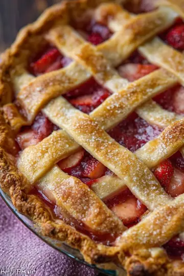 Strawberry Rhubarb Pie