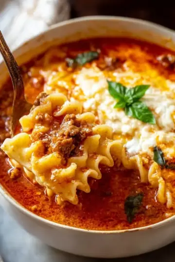 Lasagna Soup