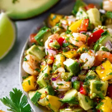 Avocado, Shrimp, and Mango Ceviche