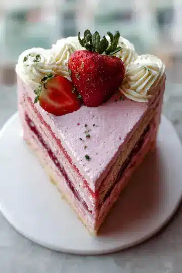 Homemade Strawberry Cake