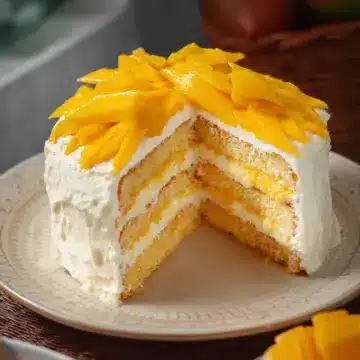 SOFTEST Mango Cake