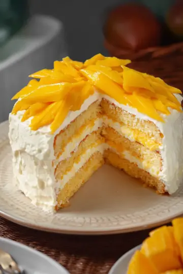 SOFTEST Mango Cake