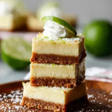 Easy Key Lime Pie Bars