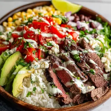 Cilantro Lime Steak Bowls