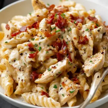 Chicken Bacon Ranch Pasta