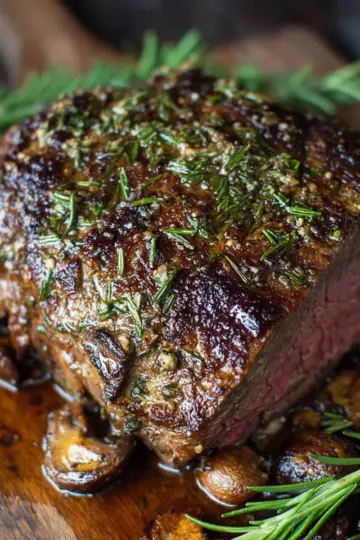 Rosemary and Garlic Roast Beef