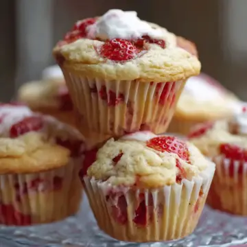 Strawberry Shortcake Muffins