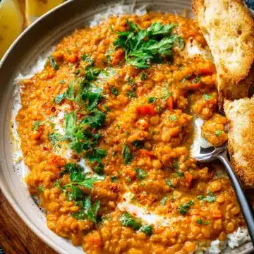 Spicy Red Lentil Curry