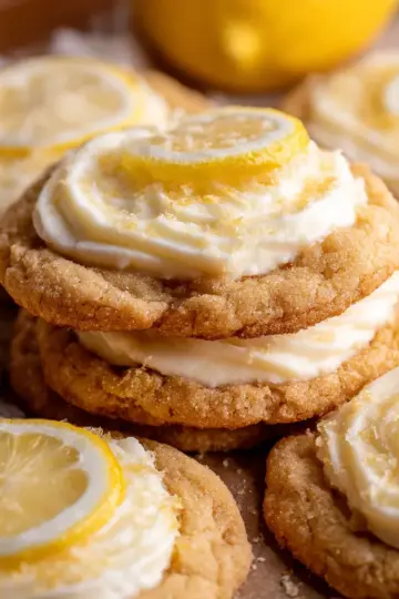 Lemon Cheesecake Cookies