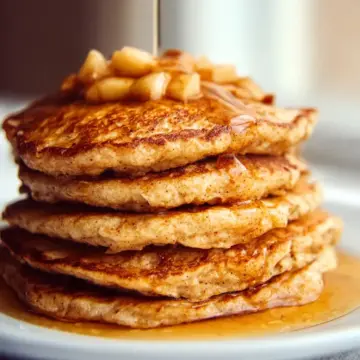 Healthy Apple Pancakes