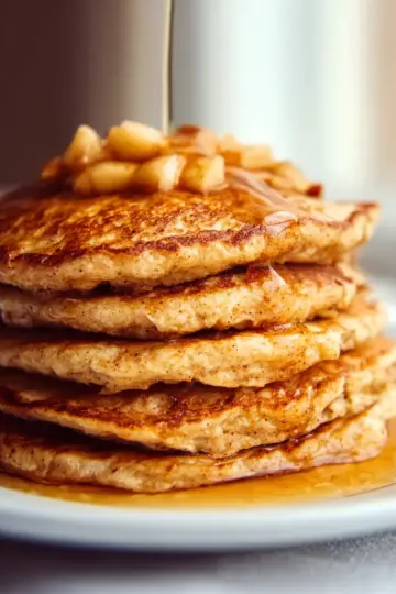 Healthy Apple Pancakes