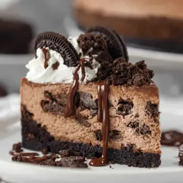 No-Bake Chocolate Oreo Cheesecake