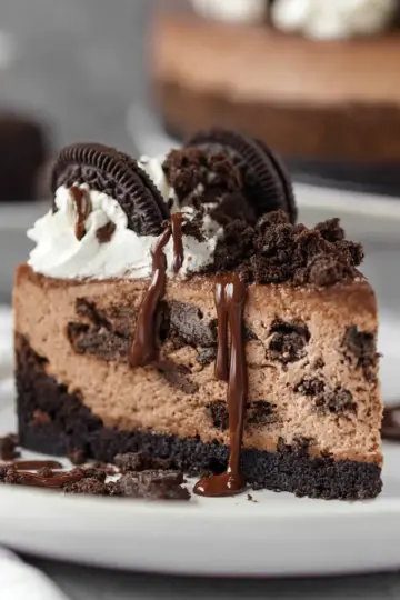 No-Bake Chocolate Oreo Cheesecake