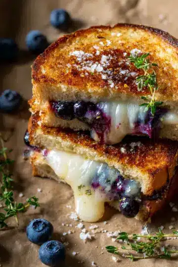 Blueberry White Cheddar Grilled Cheese