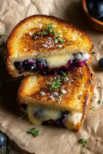 Blueberry White Cheddar Grilled Cheese