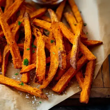 Crispy Baked Sweet Potato Fries